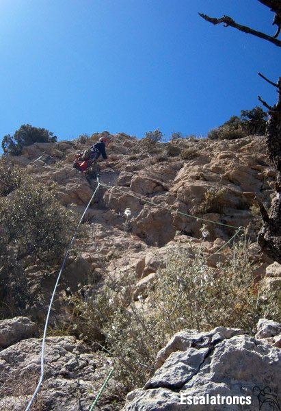 Darrer llarg, amb roca molt delicada